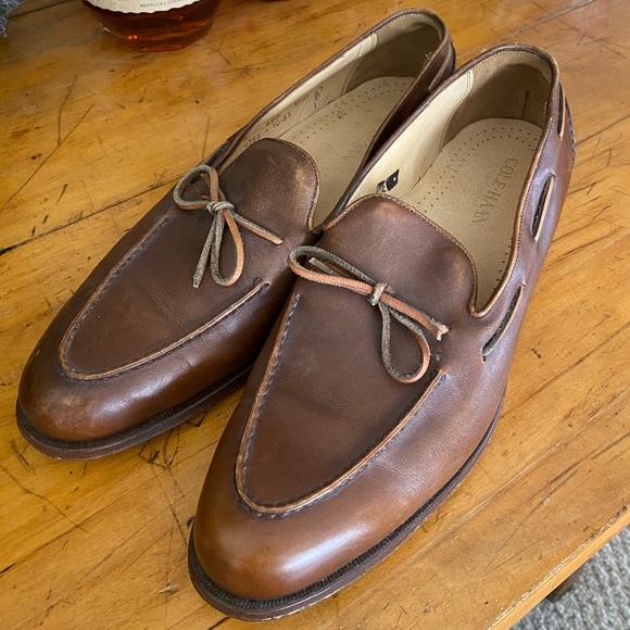 Cole Haan Brown Leather Loafers main image 2
